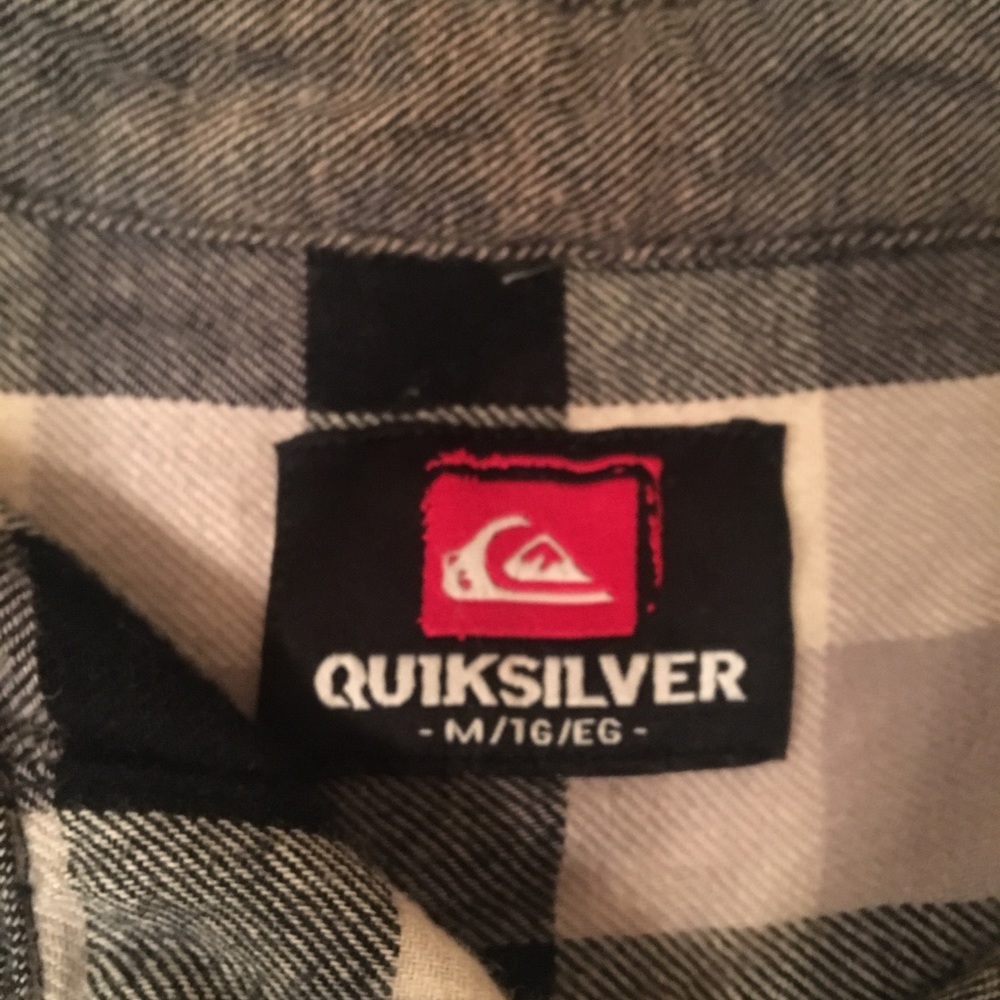 Quicksilver Custom Bleached Flannel. - image 4